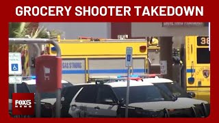 Bystanders take down suspect after grocery store shooting