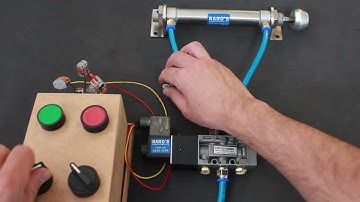 Como controlar a velocidade do cilindro pneumático