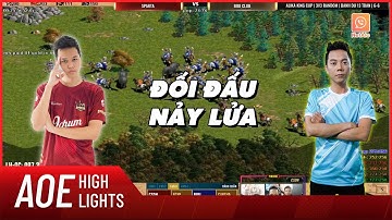 AoE Highlight | Cuộc đối đầu kịch tính và mãn nhãn đến phút chót của Chim Sẻ và BiBi