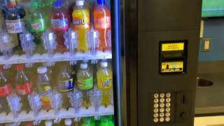 Soda Vending Machine with Pepsi Honda Building