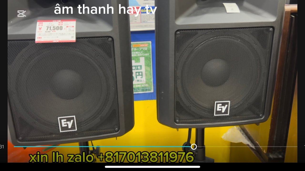 ngày 29 tháng 11, 2025 loa EV sx ở mê xico ở tiệm đồ cũ nhật bản 