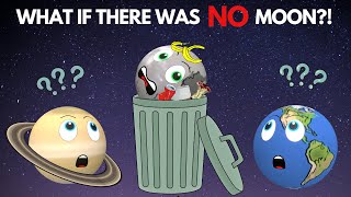 What if the Moon Disappeared, for kids? | If The Moon Went Away | Solar System Planets