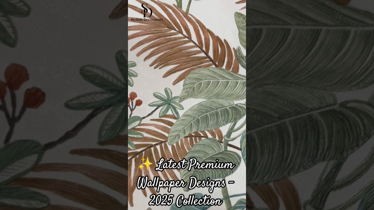 👉 Wallpaper for Walls 2025 | Latest Stylish Designs with Price 💸 | Room Makeover Ideas 