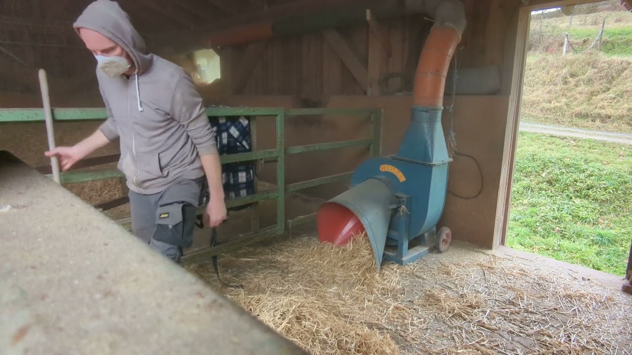 HIMEL Strohhäcksler, Strohmühle, Gebläse, Isi