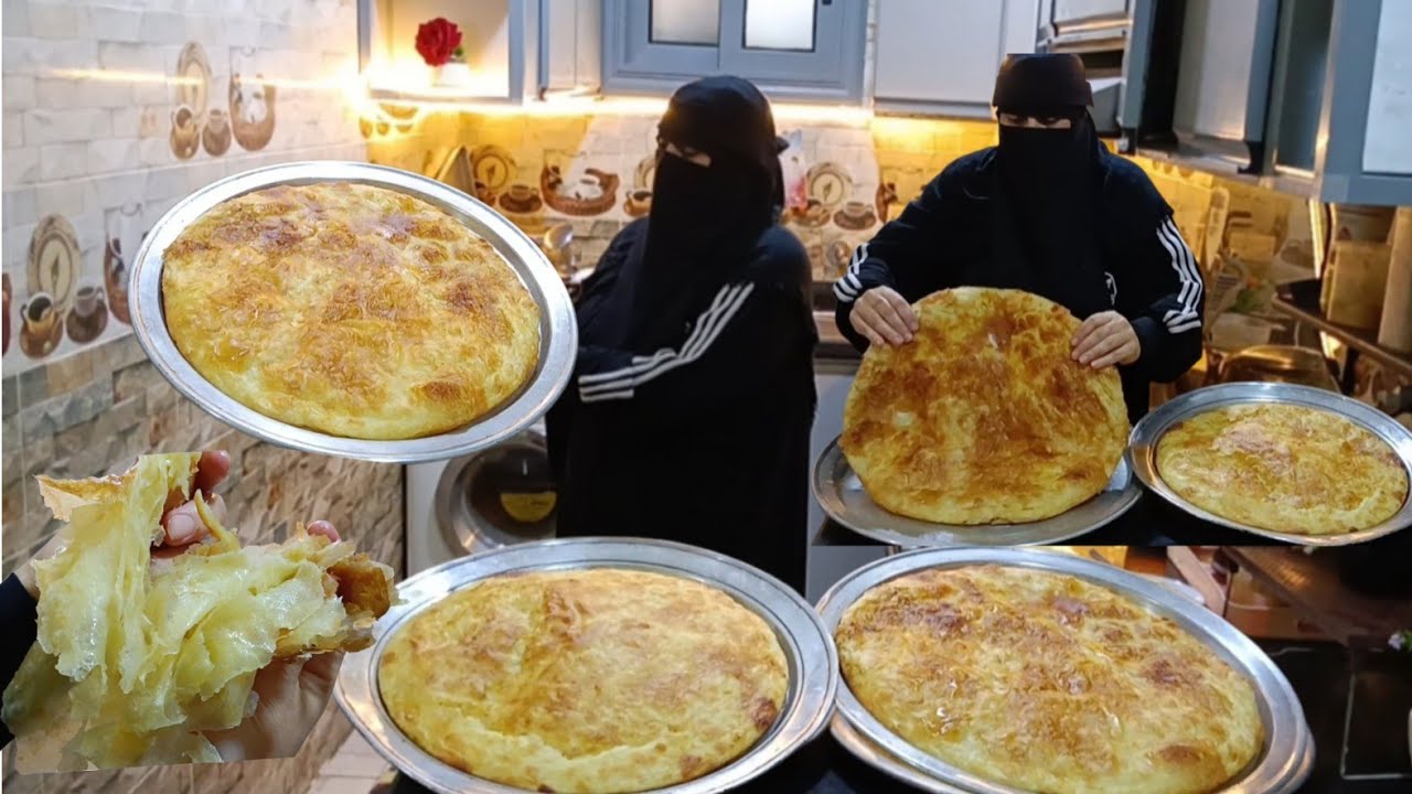 الموضوع سهل وبسيط لو الفطير بينشف منك في فرن البوتاجاز تعالي شوفي الطراوه بدون فرد ولا توريق نهائي 