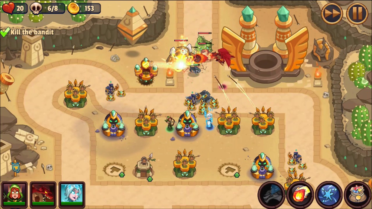 Realm Defense World 3 Level 60 Valley of the Ascendant Campaign Mode 3 Stars No Power Ups