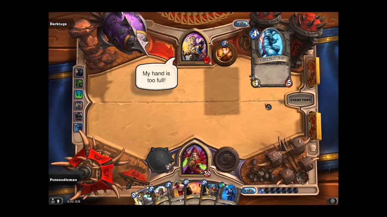 Hearthstone Coldlight Oracle Rogue