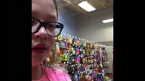 Me playing in the store
