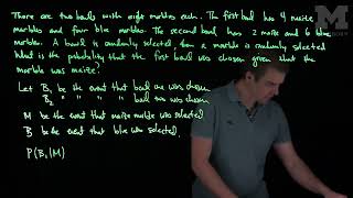 Celebrity A Marble Probability Problem with Bayes Theorem Profile