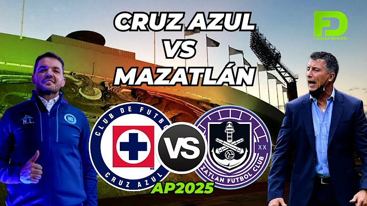EN VIVO | CRUZ AZUL VS MAZATLÁN - JORNADA 1 - APERTURA 2025