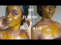 GET CLEAR, BRIGHT, & ACNE FREE SKIN(DIY TUMERIC FACE MASK)