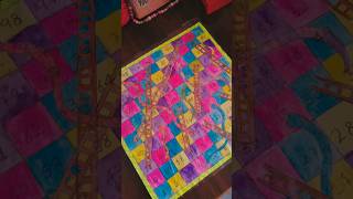 DÌY Snake and Ladder🐍🪜#artandcraft #handemade #subscribe #DoodleMuseLipika #memories #follow