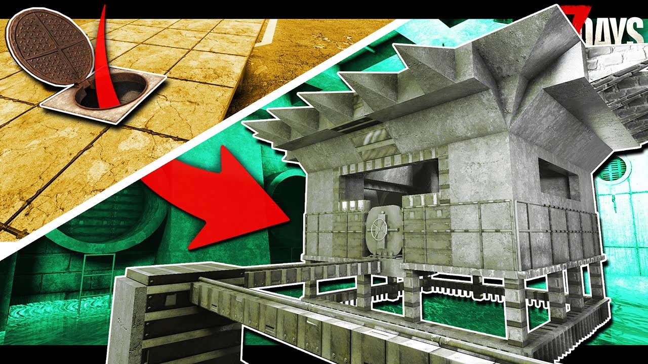 Can I survive a Horde Base in a SEWER? - Horde Base Roulette