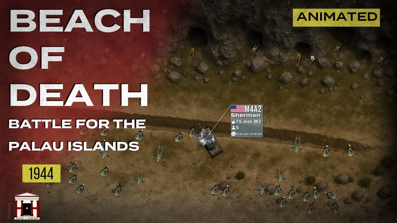 The Battle of Peleliu, 1944: When the 1st Marines Landed in Hell - Animated 1/2