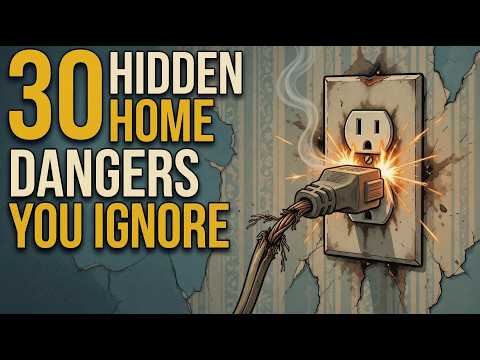 30 Hidden Home Dangers You Are Ignoring Right Now