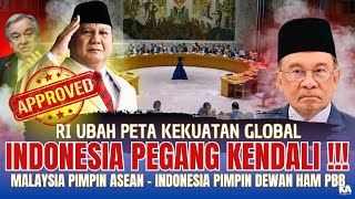 Download Lagu INDONESIA PEGANG KENDALI‼️MALAYSIA PIMPIN ASEAN - INDONESIA PIMPIN DEWAN HAM PBB, UBAH PETA KEKUATAN MP3