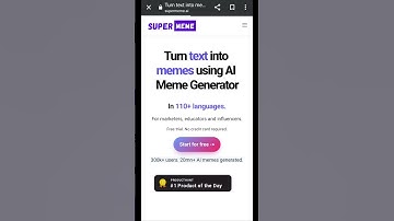 How make meme by AI #ai #meames #supermemes