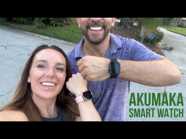 AKUMAKA Reloj Inteligente Mujer con Llamadas Bluetooth, 1.85