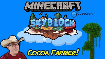 CubeCraft SkyBlock Cocoa Farmer