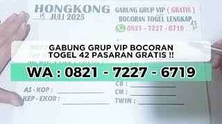 PREDIKSI HK 14 JULI 2025 | BOCORAN HK | HK MALAM INI PREDIKSI