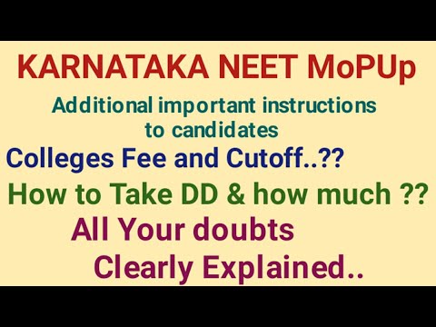 Karnataka NEET Additional