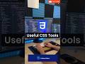 Useful CSS Tools 🔥🔥 || Web Development || #coding #webdevelopment #css