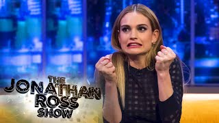 Lily James Stomps An Actors Head! - The Jonathan Ross Show