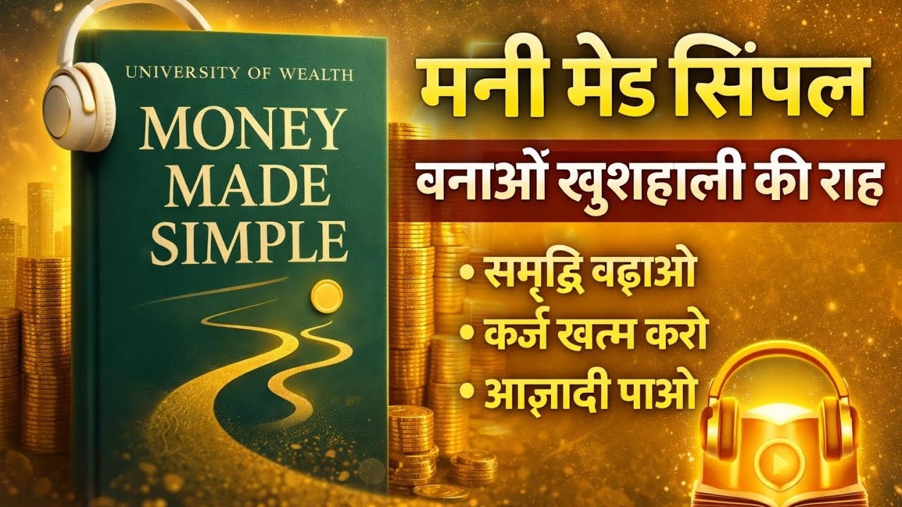 Money 💰 Made Simple Audio Book 📖 Summary आसान भाषा में धन प्रबंधन पैसे की समझ, सरल तरीके सेथोड़ा  💰📚