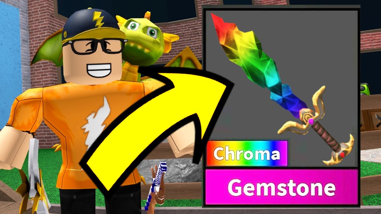 How To Unbox A Chroma Godly In Murder Mystery 2 Roblox Youtube - roblox mm2 chroma gemstone roblox keyboard controls