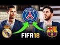 FIFA 18 | KUPUJEMY MESSIEGO I RONALDO DO PSG?!