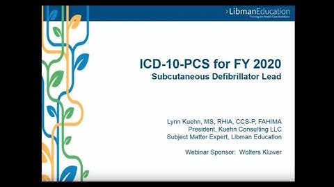 ICD-10-PCS for FY 2020: Subcutaneous Defibrillator Lead