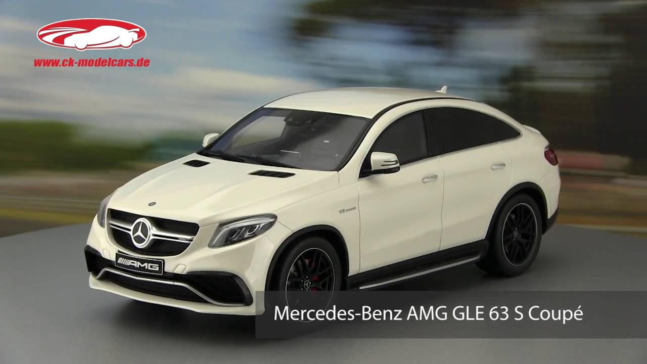 Ck Modelcars Video Mercedes Benz Amg Gle 63 S Coupe C292 Diamant Weiß Gt Spirit
