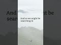 Do we find God, or does He find us?