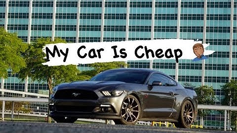 My Custom Ecoboost Mustang Is Worth How Much??