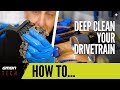 Deep Clean Your Mountain Bike Drive Train | GMBN Tech How To