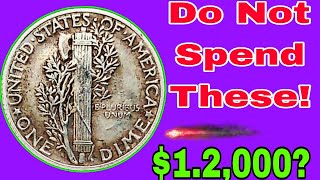 Top 3 Ultra Rare Mercury Dimes Worth A Fortune 💰 | Hidden US Coin Treasures Revealed!