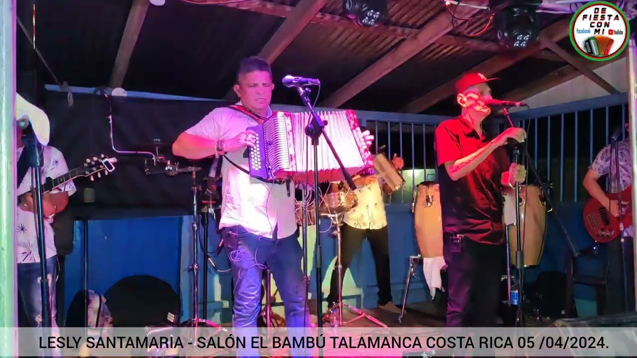 LESLY SANTAMARIA - SALÓN EL BAMBÚ TALAMANCA COSTA RICA 05 /04 /2024 PARTE 2