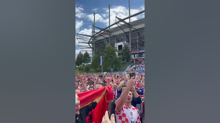 Euro 2024 Germany. Croatia vs Albania. Cavoglave Thompson.