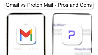 Gmail Vs Proton Mail Pros And Cons
