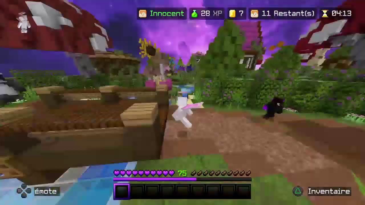 Live Minecraft fr survie