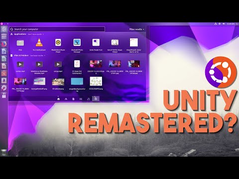 Video: ¿Qué es Unity launcher en Ubuntu?