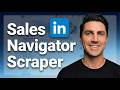 How to Scrape LinkedIn Sales Navigator? Sales Navigator Scraper (Guide)