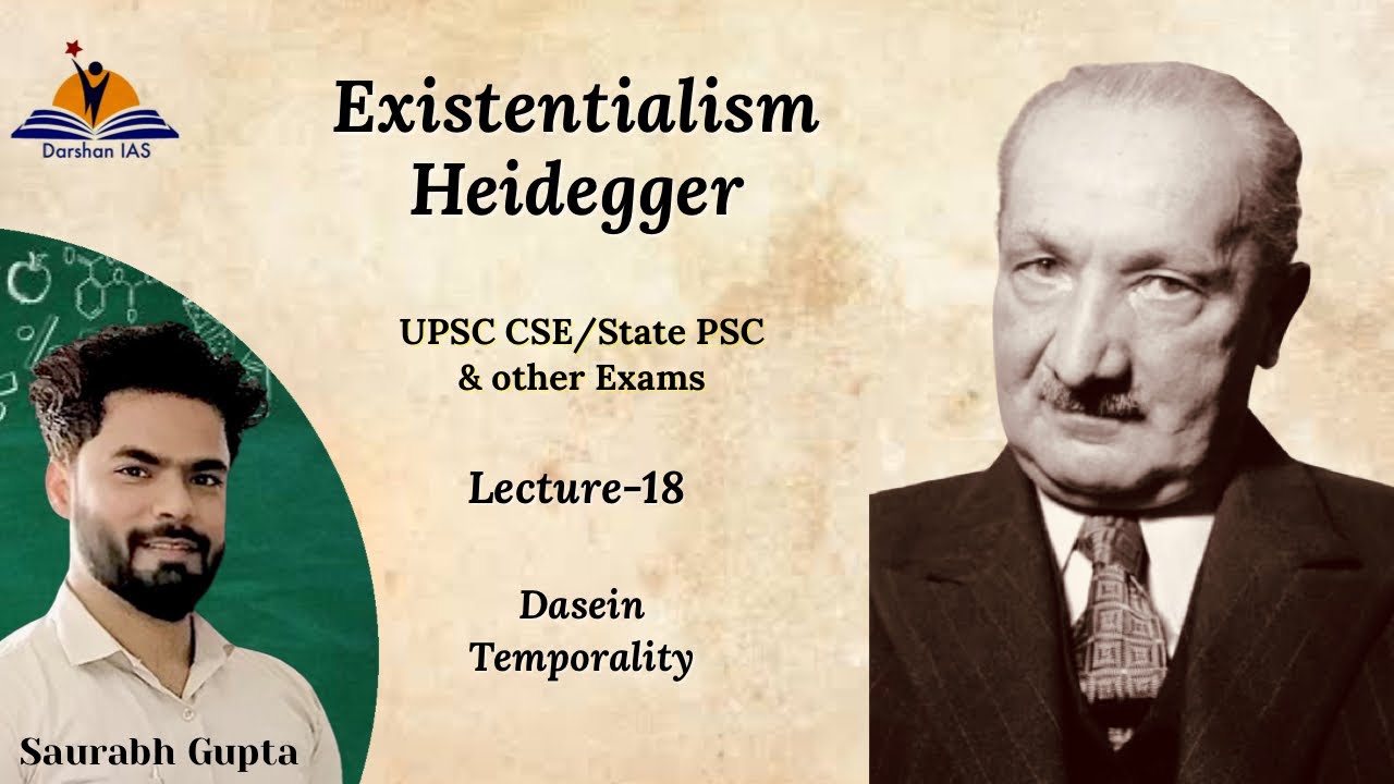 Heidegger’s Philosophy for UPSC Dasein Temporality Existentialism for State PSC UGC NET MA BA Exams
