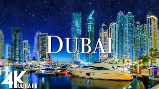 FLYING OVER DUBAI (4K UHD) - Soft Piano Music With Wonderful Natural Landscapes To Calm Your Mind