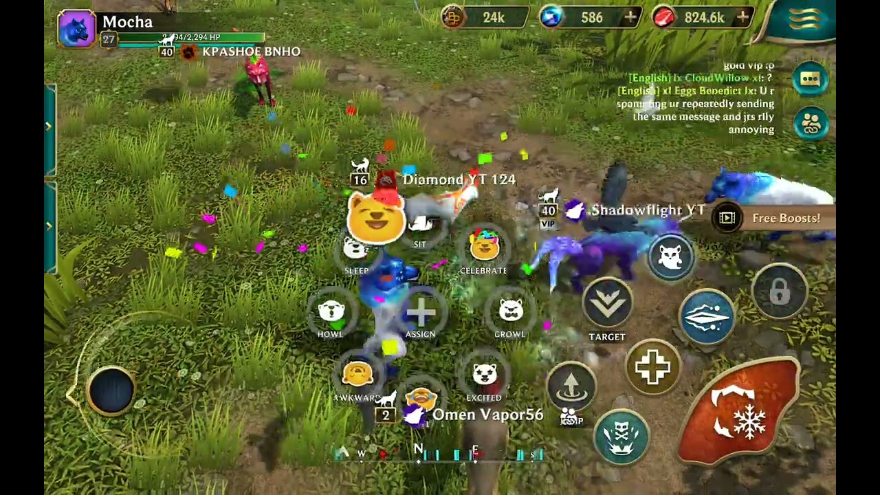 Seeing @Shadowflight1947 in wolf tales 💜