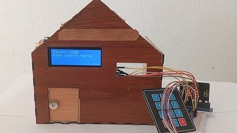 Contrôle d’ouverture de porte avec Micro:bit et clavier matriciel