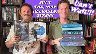 July Reading Plans - So Many Titans (Kristoff, Islington, Cornwell, Lee, Gillig, Chase & More)!
