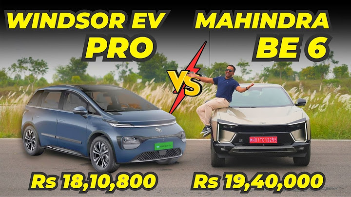 Mahindra BE 6 vs MG Windsor EV Pro 🤯 BE 6 Pack One Base Model & Windsor EV Top Model 🔥 EV Rs 20 Lakh
