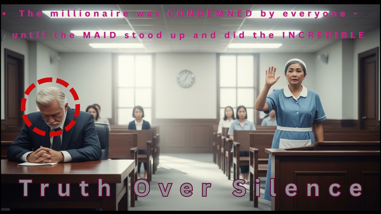 The millionaire was CONDEMNED by everyone - until the MAID stood up and did the INCREDIBLE