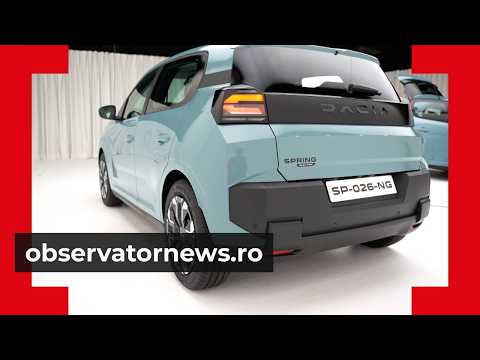 Dacia Spring, upgraded version: 80 horsepower, hits 130 km/h and has 250 km of range